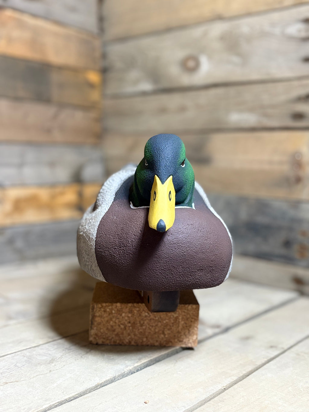 Drake Mallard Working Urn