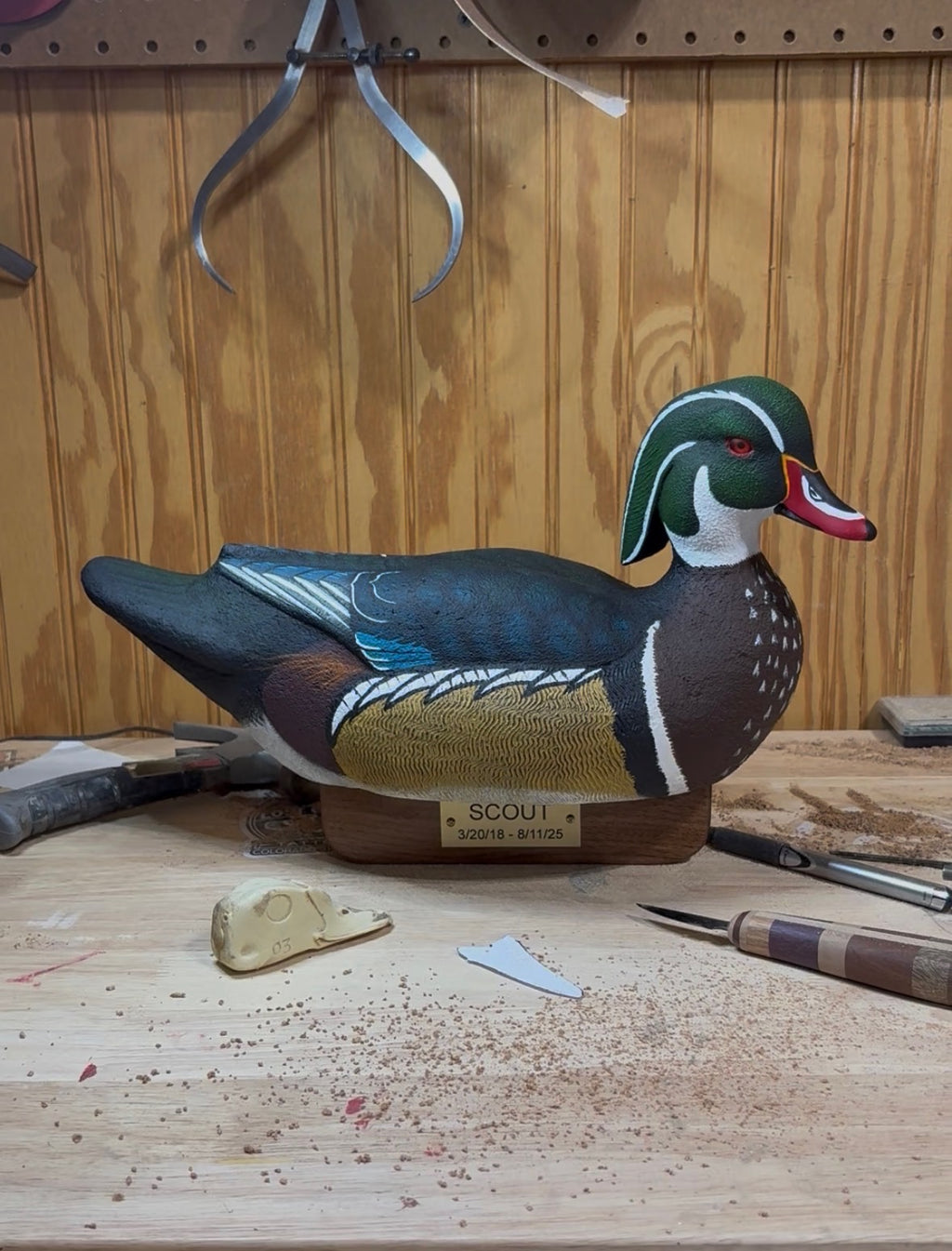 Wood Duck Urn